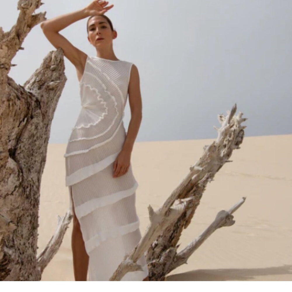 Georgia Harding Opal Dress White